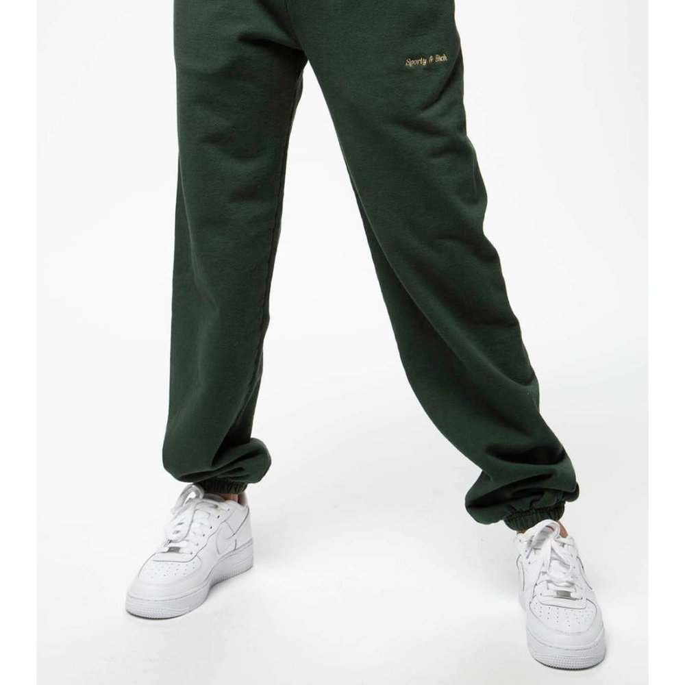 Sporty & Rich Forest Green Sweatpants Size Small
